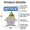 Signmission Safety Culture Sign, 10 in Width, Aluminum, Rectangle OS-2PACK-NS-A-1014-V-10201 - alternate 6